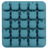  We Might Be Tiny Silicone Mini Snack Mould With Lid - Blue Dusk